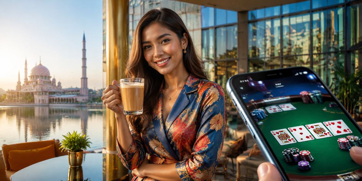 Pemain poker di Putrajaya menikmati bonus permainan kad melalui game8