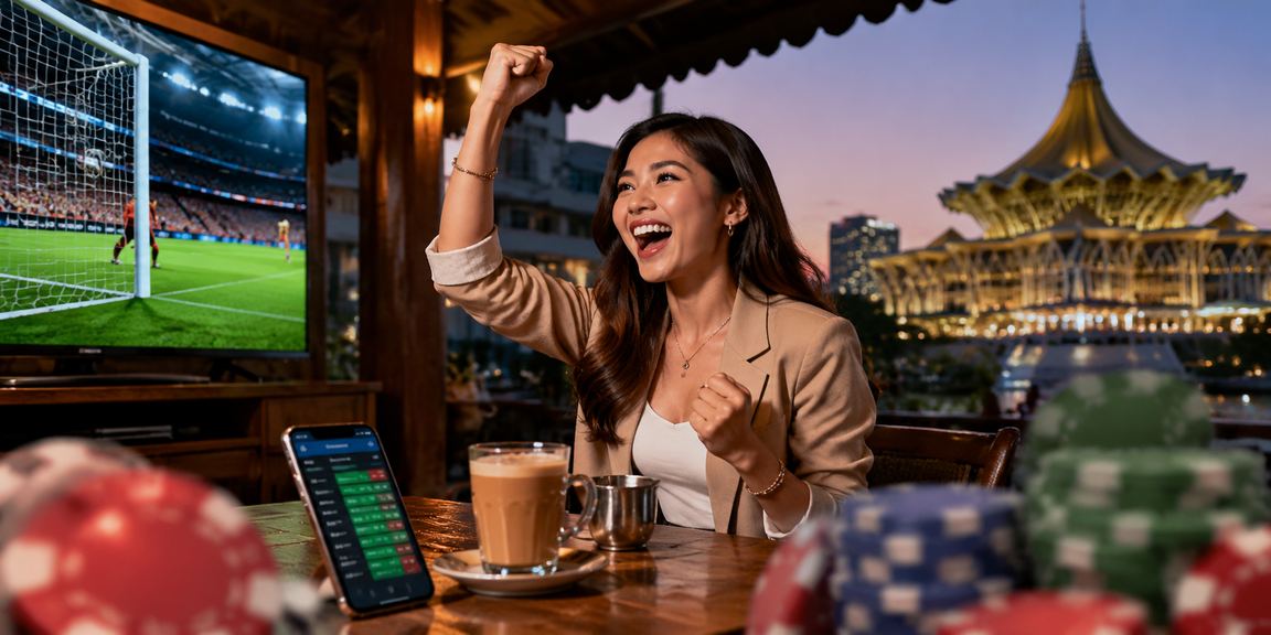 Peminat sukan dari Sarawak menikmati bonus VIP taruhan bola sepak di game8